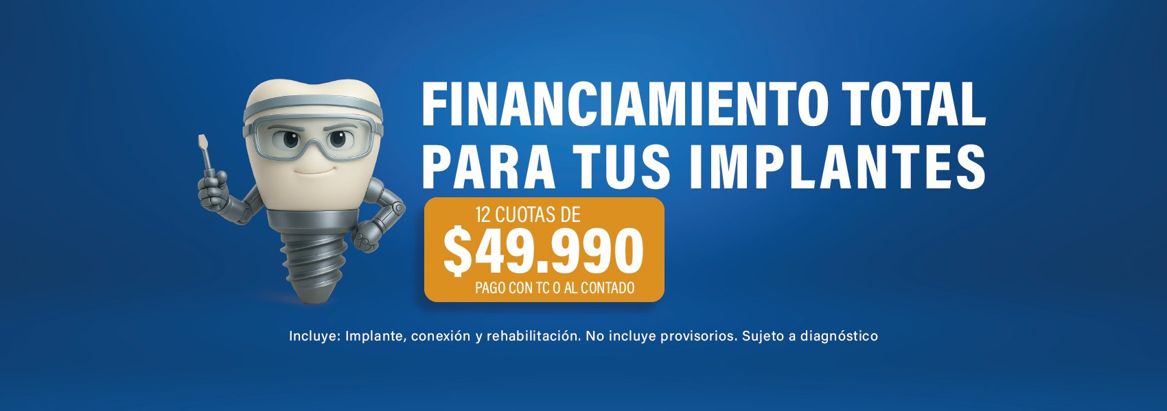 Promoción implantes dentales SmartDent